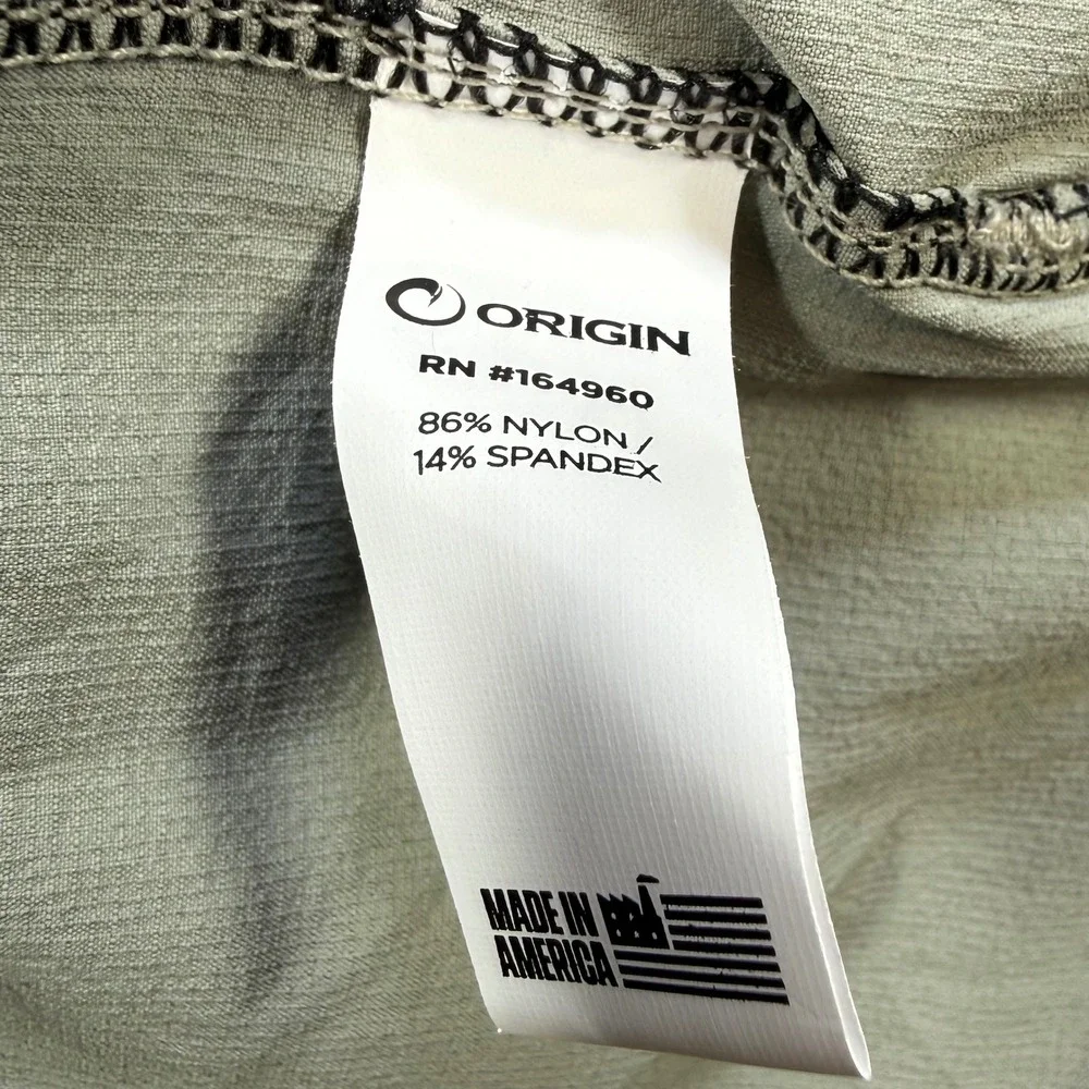 Origin USA Men's Shorts RTX NANORIP Training 100% US Components